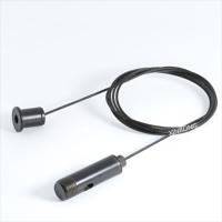 Clip de câble en acier noir pince de câble réglable lumières plafond suspendu kit de suspension de fil vente en gros