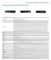 Computadora de Escritorio HP Elite Mini 600 G9, Intel Core I7 13700T 4.9 GHz, 256 GB PCIe NVMe M.2 SSD, Mini PC, Precio de Computadora de Escritorio
