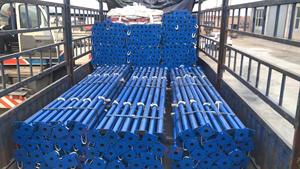 Soporte de acero con revestimiento galvanizado, poste de soporte de acero independiente ajustable para construcción, puntal de acero - Product Image 6