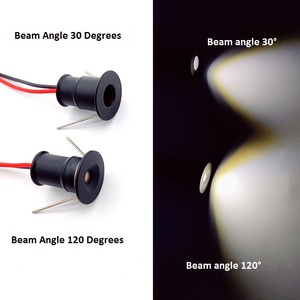 <span class=keywords><strong>Mini</strong></span> <span class=keywords><strong>spot</strong></span> encastré 24V 1W IP65, plafonnier encastré, <span class=keywords><strong>spot</strong></span> <span class=keywords><strong>LED</strong></span> dimmable <span class=keywords><strong>pour</strong></span> vitrine de bijoux, armoire, escaliers - Product Image 5