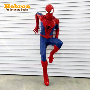 <span class=keywords><strong>Figurine</strong></span> en résine de super-héros Iron <span class=keywords><strong>Spiderman</strong></span> du film d'animation Infinity War, ornement cadeau, vente chaude - Product Image 2