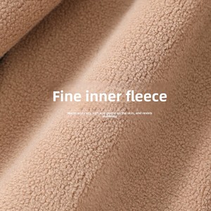 Manteau pull en <span class=keywords><strong>mohair</strong></span> épais pour l'hiver, pour femmes d'âge moyen et âgées, cardigan tricoté à motif floral, doublure polaire, col licou en dentelle - Product Image 5