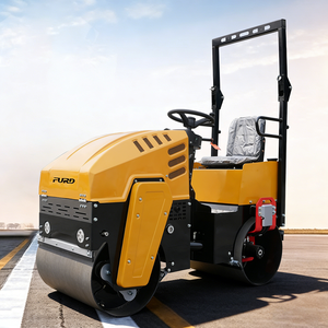 รถบดอัดถนนแบบสั่นสะเทือนขนาดเล็กแบบดรัมคู่ FURD - Product Image 1
