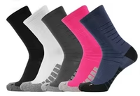 Chaussettes de sport unisexes de haute qualité personnalisées Coolmax Quick Dry Running Socks Absorbant la sueur Respirantes Caractéristiques Techniques de sublimation