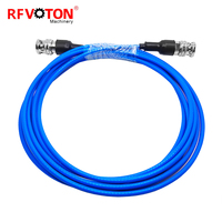 Triax 3 fentes triaxial TRB mâle BNC JJ PL75-47 Double blindage TRX316 TRX142 1553B fils de test assemblage de câble coaxial RF
