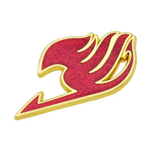 Broche en métal émaillé de haute qualité, design personnalisé, ailes d'ange populaires, badge - Product Image 2