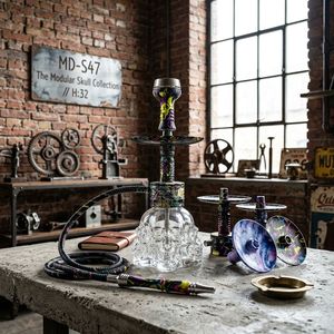 Kit de Chicha Personnalisé en Acrylique – Nouveauté pour Fêtes, Lounges et Cadeaux - Product Image 3