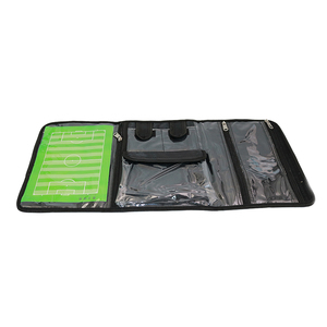Kit de Tarjetas de Advertencia para Árbitros, Ampliamente Utilizado, Tarjetas Rojas y Amarillas de Entrenamiento, con Silbato, Cono de Árbitro y Piepmeter para Fútbol - Product Image 3