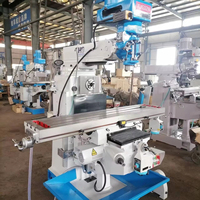 Chine fraiseuse verticale fraiseuse à tourelle de type genou produit chaud fourni X6332 Machine 1000 prix traitement des métaux