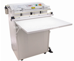 Aferidor vertical industrial do vácuo, máquina de embalagem externa da selagem do vácuo do alimento do saco grande com nivelamento do gás - Product Image 5