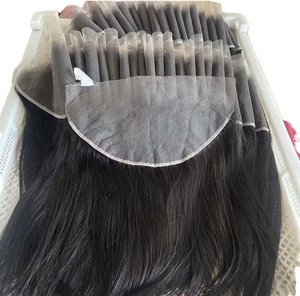 卸売 100%人毛 HDレースフロントウィッグ クロージャー 超薄型 <span class=keywords><strong>13</strong></span>*4 <span class=keywords><strong>13</strong></span>*<span class=keywords><strong>6</strong></span> フロント 2x6 トゥピー 工場直送 - Product Image 1