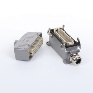 HE-024イージーロック産業用プラグソケットコネクタ24ピンヘビーデューティーコネクタ - Product Image 1