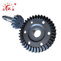 CG150 CG200 diferensial roda tiga CNC Spiral Bevel mahkota Pinion 20 Material CrMnTi