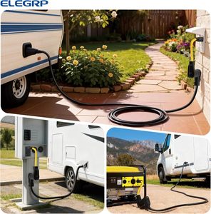 Cable Adaptador para RV ELEGRP de 15 a 50 Amperios, Convertidor Eléctrico, Adaptador de Cable de Alimentación para RV de Alta Resistencia para Remolques de Viaje - Product Image 6