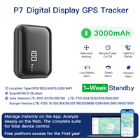 Longue durée de vie de la batterie 4G Smart Car Wireless GPS Tracker 3000mAh Portable Localisation en temps réel Détection ACC Android App Track LBS/AGPS
