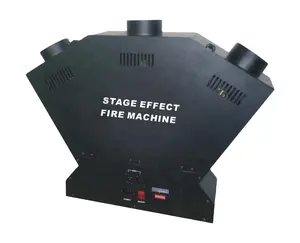 Dragonstage olay parti DF-17 3 kafaları alev makinesi yangın makinesi sahne özel efektler için
