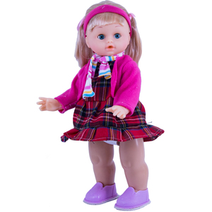 Accessori per la casa delle bambole | 18 "vestiti per bambole musicali giocattoli elettrici che camminano e parlano la bambola americana - Product Image 2