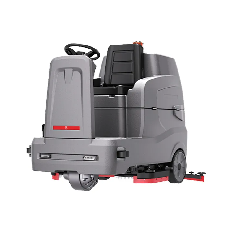 CleanHorse ARES900 China electric large brush disk ride on floor scrubber cleaning machine