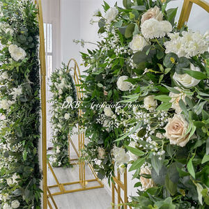 Suministros de Decoración para Bodas Personalizados, Arco de Boda con Flores y Vegetación, Fondo de Arco de Flores para Decoración de Ceremonias - Product Image 5