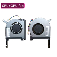 Kipas Pendingin CPU GPU untuk ASUS TUF Gaming A17 FA706 IV FA706IU FA706IH FX706 FX706IV FX706IU FX706IH FX706II Radiator Pendingin Kipas