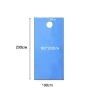 Lot de 100 draps de lit d'hôpital jetables, épais, non tissés, 600TC, durables, écologiques, respirants, pour toutes les saisons, draps de voyage
