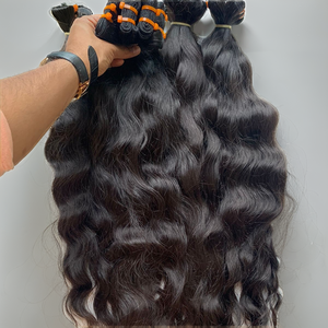 Extensiones de Cabello Virgen Remy Indio Natural, Cutícula Alineada, Doble Trama a Máquina, Personalizables, Cabello de Alta Calidad - Product Image 2