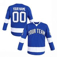 Kaos Hoki Kain Elastis Ringan Custom Logo Tim Untuk Kompetisi Amatir Remaja Pakaian Harian Jersey Hoki