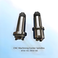 Kustom 120mm CNC spindel 10000rpm alat otomatis perubahan sabuk digerakkan untuk CNC Milling komponen inti bantalan 12000rpm