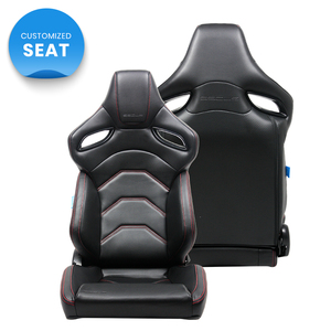 Asientos de carreras deportivos de diseño personalizado UNIQ cuero PU de alta durabilidad calidad perfecta - Product Image 1