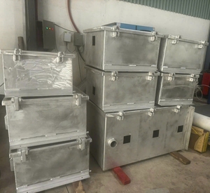 เคสแบตเตอรี่อลูมิเนียมทนทานสำหรับระบบพลังงานทางทะเลและกลางแจ้งที่มีการออกแบบตู้เชื่อมป้องกันการกัดกร่อน - Product Image 2