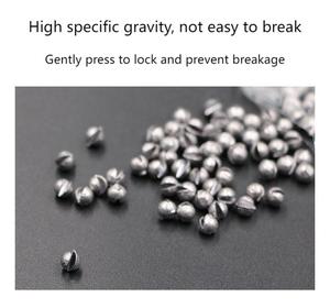 Poids de pêche fendu OEM 0.2-1.7g plombs pour plates-formes de pêche à la <span class=keywords><strong>carpe</strong></span> accessoires poids de <span class=keywords><strong>plomb</strong></span> de morsure perles de goutte - Product Image 6