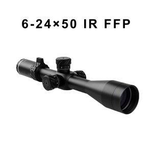 <span class=keywords><strong>6</strong></span>-24x50 IR ffp chiến thuật quang học Kính thiên văn đầu tiên tiêu cự máy bay săn Sight spotting phạm vi với chiếu sáng - Product Image 5