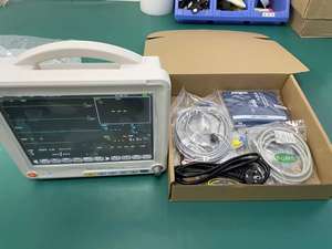 <span class=keywords><strong>Monitor</strong></span> Pasien Portabel Harga Terjangkau PM12D dengan Baterai Isi Ulang, Output VGA, Untuk Berbagai Penggunaan Rumah Sakit Hewan - Product Image 6