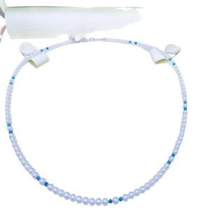 Collar de Lujo Ajustable Estilo Bohemio Clásico con Perlas Naturales de Agua Dulce de 3-4mm, Elemento de Mariposa Beimu, Collar de Cola Apilada - Product Image 5