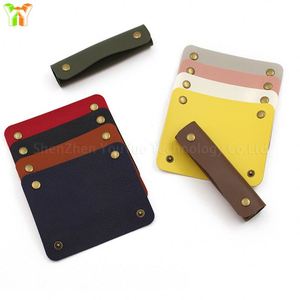 Handbag Handle Wrap Cover with 2 Metal Clasps Soft Purse <b>Strap</b> Pad Bag Handle Protector - Product Image 3