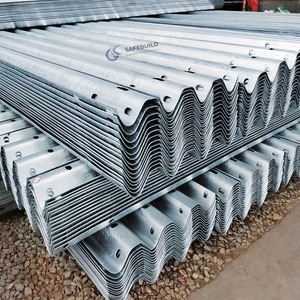 Barrière de sécurité routière en acier galvanisé en forme de W, calibre 10, calibre 12, AASHTO M180, panneau de garde-corps autoroutier 4130 mm 4320 mm pour système de barrière de sécurité routière - Product Image 2