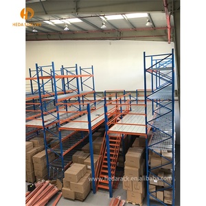 <span class=keywords><strong>Heda</strong></span> Factory Mezzanine Loft Racking Systems Heavy Duty Mezzanine Rack - Product Image 5