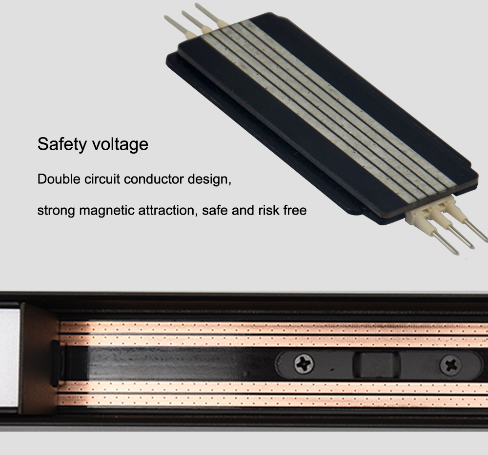 Suppliers Wholesale 5W 10W 8W Ceiling Magnet Led Track Light System Magnetic Led Track Spot Light For Living Room