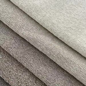 100% Polyester 300GSM Micro Fiber Velvet Flame Retardant <strong>Linen</strong> Like Fabric for Sofa Blanket Car Curtain - Product Image 1