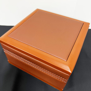 Luxury Handmade Wooden <b>Watch</b> Storage <b>Case</b>, Premium PU Leather Travel Carry Organizer - Product Image 5