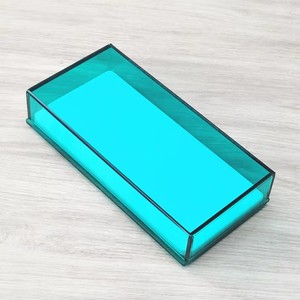 Custom Logo Acrylic Eyelash Extension <b>Tool</b> <b>Case</b> Rectangular Lash Storage Box for Beauty Salon Use - Product Image 3