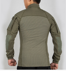 Camiseta Táctica G4 de <span class=keywords><strong>Manga</strong></span> <span class=keywords><strong>Larga</strong></span> para Hombre para Uniforme Deportivo Estilo Frogman Ajustada para Entrenamiento Senderismo Caza y Exteriores - Product Image 5