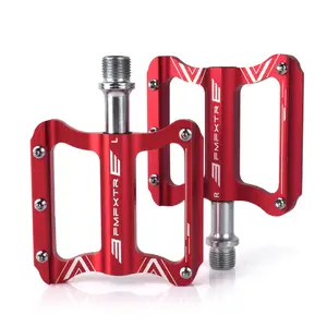 FMFXTR CNC Pedal Sepeda Ultra Ringan, Pedal Sepeda BMX, Pedal Sepeda Jalan, Bantalan Tertutup Logam Campuran Aluminium