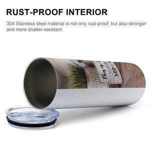 Stainless Steel Tumbler 20oz Vacuum Insulated Custom Print Cup For <b>Coffee</b> Tea - Product Image 6