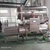 Autoclave alimentaire pour conserves / Machine autoclave pour aliments humides et plats préparés / Autoclave de rétortage alimentaire à vendre