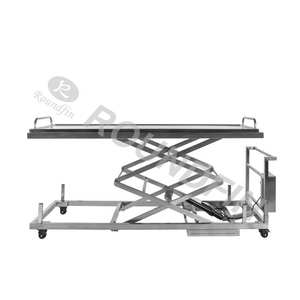 Hoogwaardige Roestvrijstalen 304 Elektrische Dode Body Transport Begrafenisheftrolley Met 200Kg Laadvermogen Ce Gecertificeerd - Product Image 3