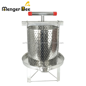 High Efficiency Stainless Steel Double Barrel New Bee Keeping Honey <b>Wax</b> Press <b>Machine</b> - Product Image 1