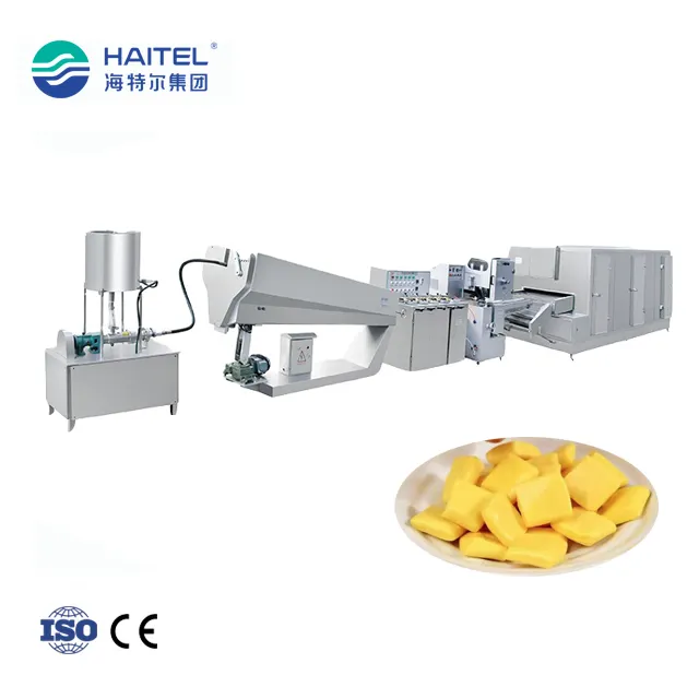 CE ISO ile çin'de yapılan tam otomatik sert şeker yapma makinesi üretim hattı
