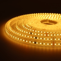 Bande LED intelligente adressable SMD2835 personnalisable, étanche, programmable par USB, pour aménagement paysager, 24V 2700K 3500K, en silicone