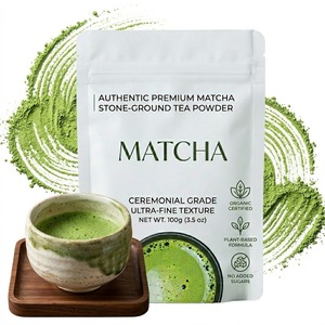 EU Organic Certified Matcha Latte Powder | Ceremonial Grade Germany <strong>UK</strong> France | Private Label OEM | Bulk Wholesale B2B - Product Image 1